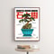 Japanese Retro Koi Bonsai Canvas Wall Art Vintage Botanical Travel Poster 2