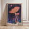 Japanese Crane Ukiyoe Canvas Wall Art Vintage Red Sun Oriental Poster 20