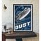 Retro Space Movie Poster Canvas Wall Art Galactic Planet Tatooine Print 3