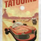 Retro Space Movie Poster Canvas Wall Art Galactic Planet Tatooine Print 7