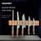 HEZHEN Acacia Wood Magnetic Knife Holder Wall Mounted Kitchen Knife Rack 1