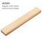 HEZHEN Acacia Wood Magnetic Knife Holder Wall Mounted Kitchen Knife Rack 6