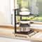 Adjustable Pot Rack Organizer Stainless Steel Under Sink Kitchen Storage Shelf 6