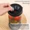 Glass Pickle Jar With Strainer Airtight Olive Storage Container Hourglass Design 2