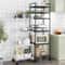 MultiLayer Kitchen Storage Rack Freestanding Pantry Organizer Shelf For Household Storage 0