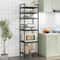 MultiLayer Kitchen Storage Rack Freestanding Pantry Organizer Shelf For Household Storage 2