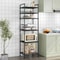 MultiLayer Kitchen Storage Rack Freestanding Pantry Organizer Shelf For Household Storage 2