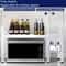 Expandable Microwave Oven Rack Kitchen Storage Shelf With 6 Hooks Organizer Holders 2