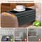 Wood Sofa Arm Tray Table With Cup Holder Folding Couch Armrest Organizer 0