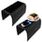 Wood Sofa Arm Tray Table With Cup Holder Folding Couch Armrest Organizer 6