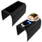 Wood Sofa Arm Tray Table With Cup Holder Folding Couch Armrest Organizer 6