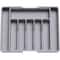 LMETJMA Expandable Silverware Organizer Tray Adjustable Kitchen Drawer Cutlery Holder 6