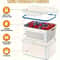 Fridge Food Storage Containers With Lids Strainer Fresh Produce Organizer Set 3