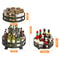 360 Rotating Spice Rack Organizer NonSkid Kitchen Seasoning Storage Tray 4