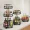 360 Rotating Spice Rack Organizer NonSkid Kitchen Seasoning Storage Tray 1