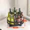 360 Rotating Spice Rack Organizer NonSkid Kitchen Seasoning Storage Tray 6