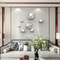 3D Golden Stone Wall Decor Panels Luxury Faux Stone Background Wall Hanging For Modern Room Decora 2