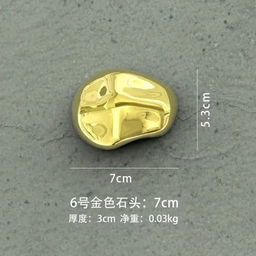 3D Golden Stone Wall Decor Panels Luxury Faux Stone Background Wall Hanging For Modern Room Decora 17