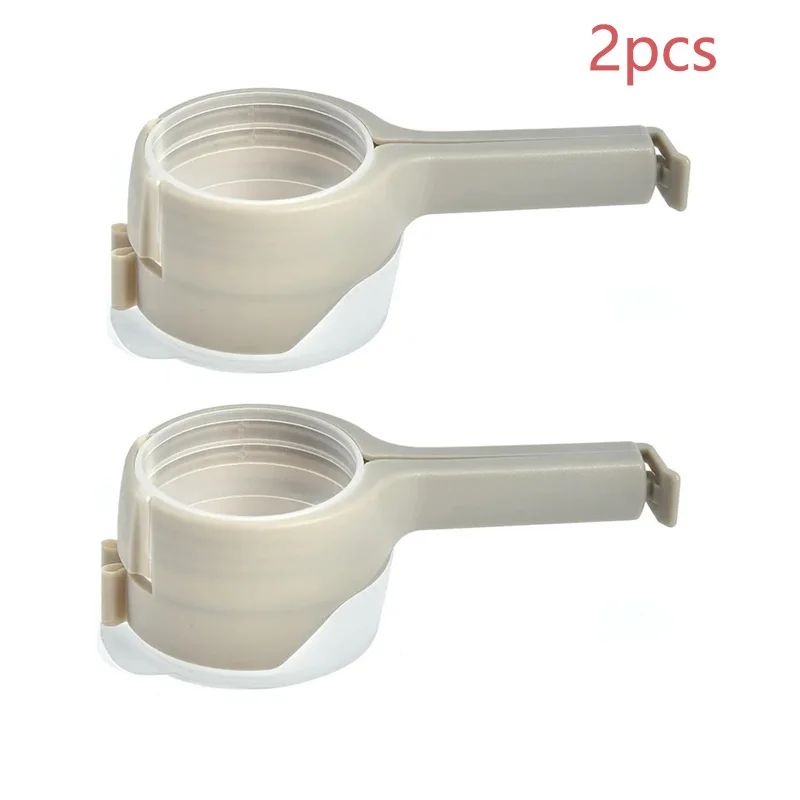 Reusable Snack Bag Sealing Clip With Pour Spout Fresh Keeping Food Storage Clamp For Kitchen Trav 9