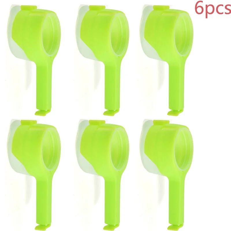 Reusable Snack Bag Sealing Clip With Pour Spout Fresh Keeping Food Storage Clamp For Kitchen Trav 20