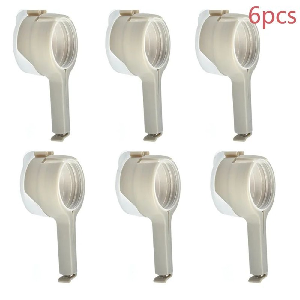 Reusable Snack Bag Sealing Clip With Pour Spout Fresh Keeping Food Storage Clamp For Kitchen Trav 21