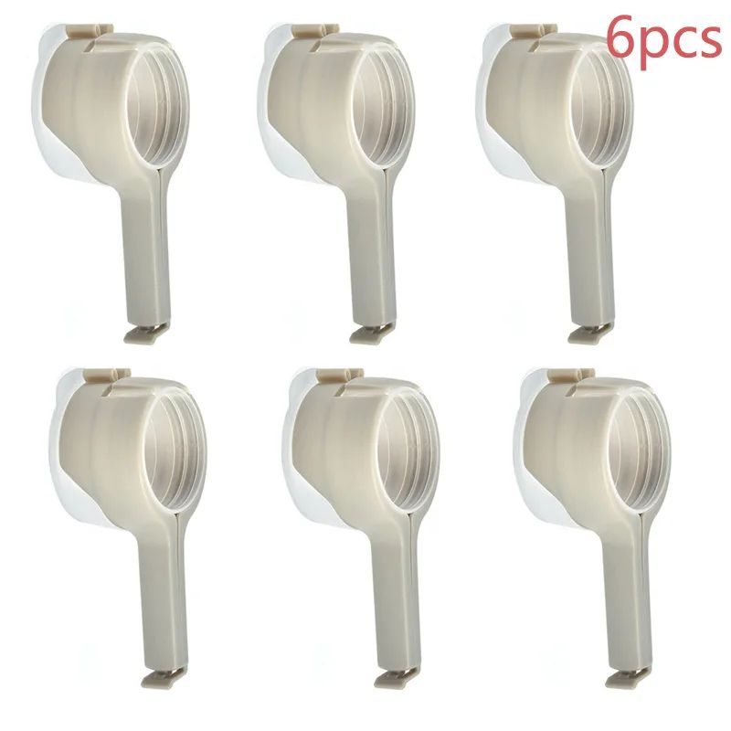 Reusable Snack Bag Sealing Clip With Pour Spout Fresh Keeping Food Storage Clamp For Kitchen Trav 21