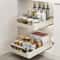 PullOut Kitchen Cabinet Organizer Drawer Metal Slide Rail Storage Rack For Spices Kitchen Essenti 1
