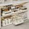PullOut Kitchen Cabinet Organizer Drawer Metal Slide Rail Storage Rack For Spices Kitchen Essenti 4