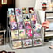 Transparent Greeting Card Display Rack MultiLayer Plastic Desktop Storage Organizer For Cards Gif 5