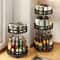 360 Rotating MultiPurpose Storage Box SpaceSaving NonSlip Organizer For Kitchen Cosmetics 0
