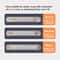 Magnetic Food Film Dispenser With Cutter Adjustable Plastic Wrap Foil Storage Organizer 1