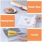 Magnetic Food Film Dispenser With Cutter Adjustable Plastic Wrap Foil Storage Organizer 3