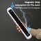 Magnetic Food Film Dispenser With Cutter Adjustable Plastic Wrap Foil Storage Organizer 4