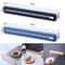 Magnetic Food Film Dispenser With Cutter Adjustable Plastic Wrap Foil Storage Organizer 0