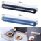 Magnetic Food Film Dispenser With Cutter Adjustable Plastic Wrap Foil Storage Organizer 0