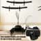 Adjustable Wooden Wall Sword Display Rack Samurai Katana Rifle Storage Holder Organizer 1