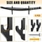 Adjustable Wooden Wall Sword Display Rack Samurai Katana Rifle Storage Holder Organizer 4