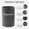 3 Pcs Airtight Coffee Tea Sugar Canisters Vintage Galvanized Iron Kitchen Storage Jars With Lids 4