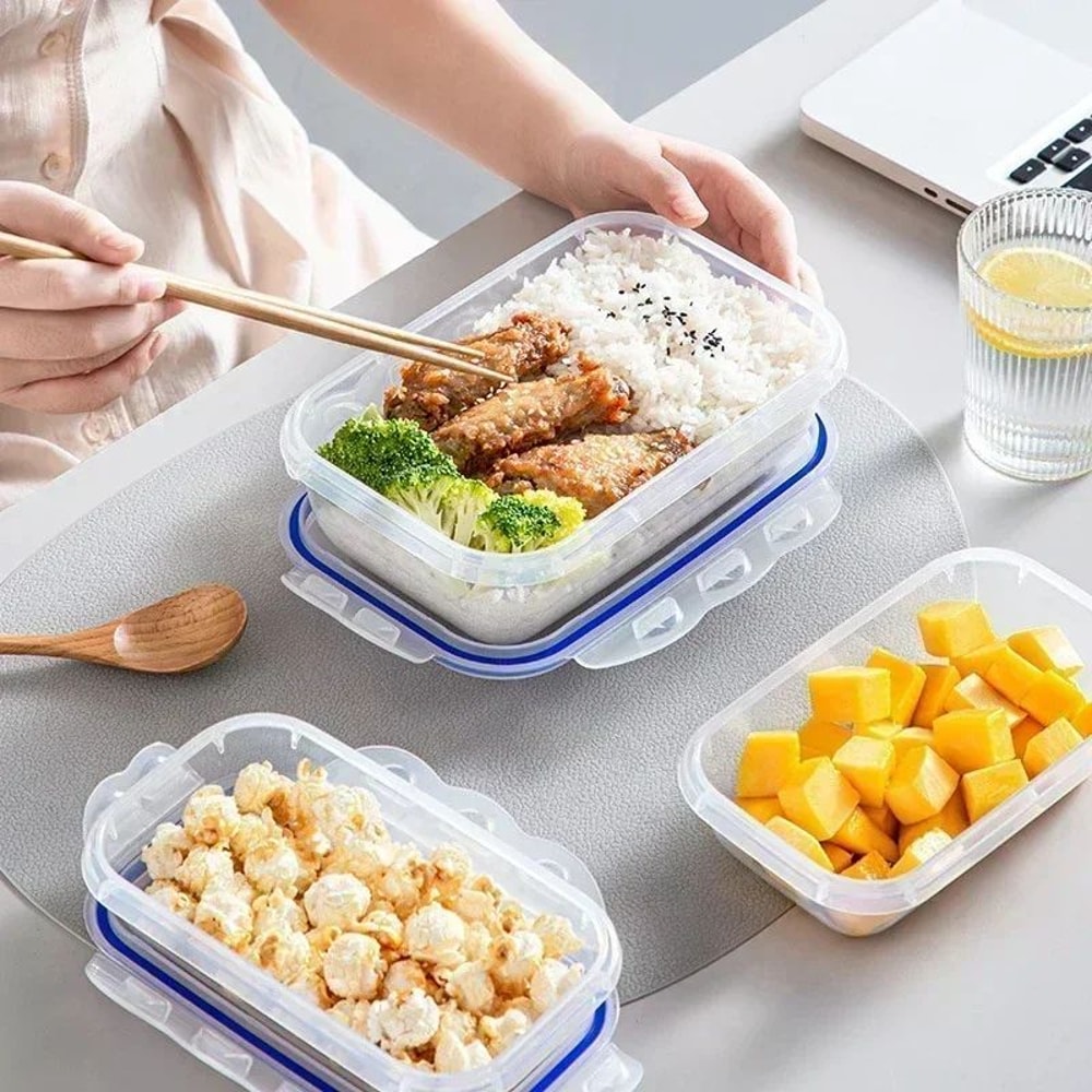 Vacuum Food Storage Container Microwave Safe FreshKeeping Fridge Organizer Box 1