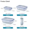Vacuum Food Storage Container Microwave Safe FreshKeeping Fridge Organizer Box 5