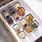 5 Pcs Airtight Food Storage Jar Set Transparent Stackable Kitchen Organizer Containers 2
