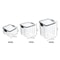 5 Pcs Airtight Food Storage Jar Set Transparent Stackable Kitchen Organizer Containers 19