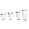 5 Pcs Airtight Food Storage Jar Set Transparent Stackable Kitchen Organizer Containers 20