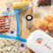 Reusable Vacuum Food Storage Bag Set With USB Electric Pump Airtight FreshKeeping Sealing Bags 2