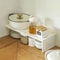 Retractable Kitchen Storage Shelf Multifunctional Layered Cabinet Fridge Organizer Rack 2
