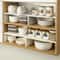 Retractable Kitchen Storage Shelf Multifunctional Layered Cabinet Fridge Organizer Rack 3
