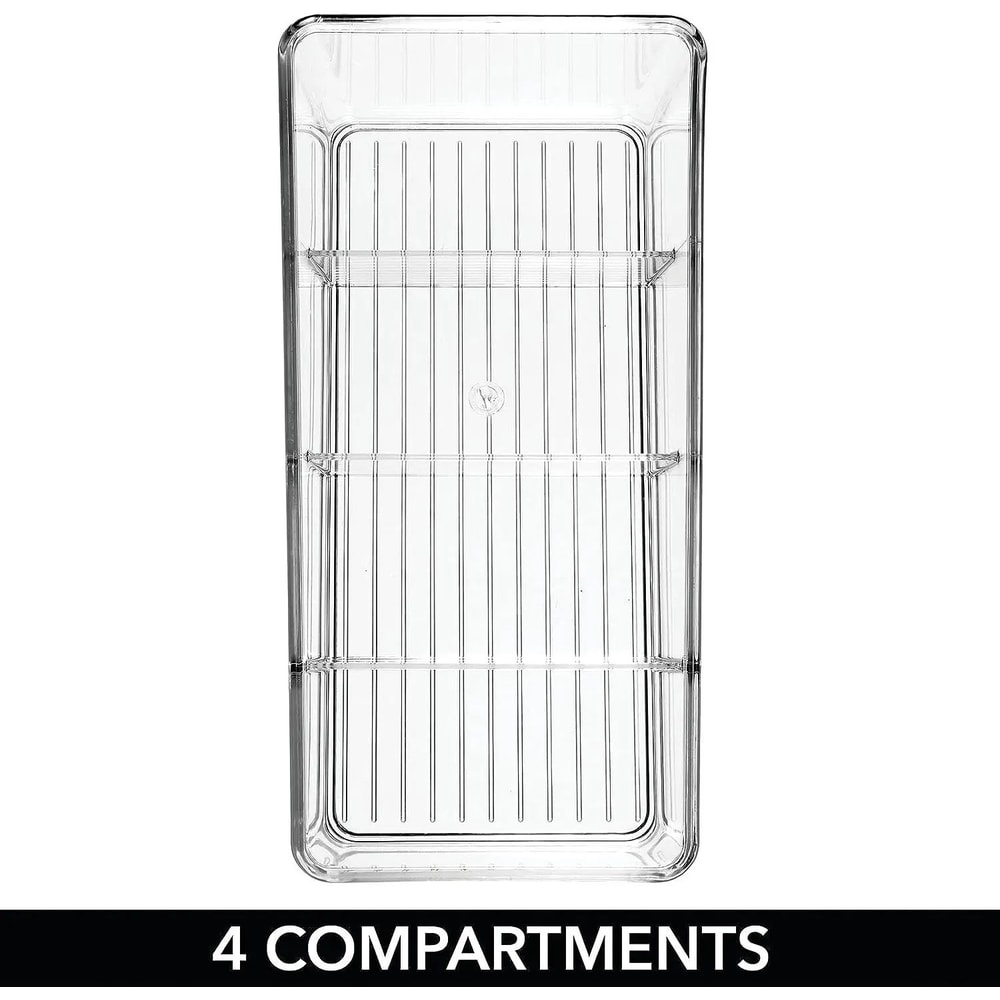 4Layer Transparent Pantry Organizer MultiSection Food Packet Kitchen Storage Container 3