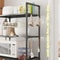 MultiLayer Floor Standing Kitchen Storage Rack Microwave Oven Household Organizer Shelf 3