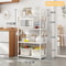MultiLayer Floor Standing Kitchen Storage Rack Microwave Oven Household Organizer Shelf 7