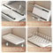 PullOut Kitchen Organizer Rack Adjustable Pot Pan Lid Storage Drawer 0